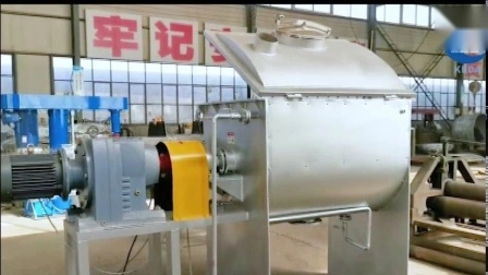 Máquina de mistura horizontal massa de vidraceiro em pó/liquidificador/detergente em pó/alimentação/misturador de fita